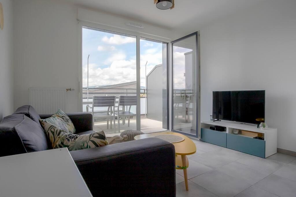 Le Nid Des Romains - T2 Neuf - Balcon - Vue Annecy Luaran gambar